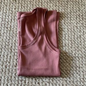 Athleta Ribbed Tank Top